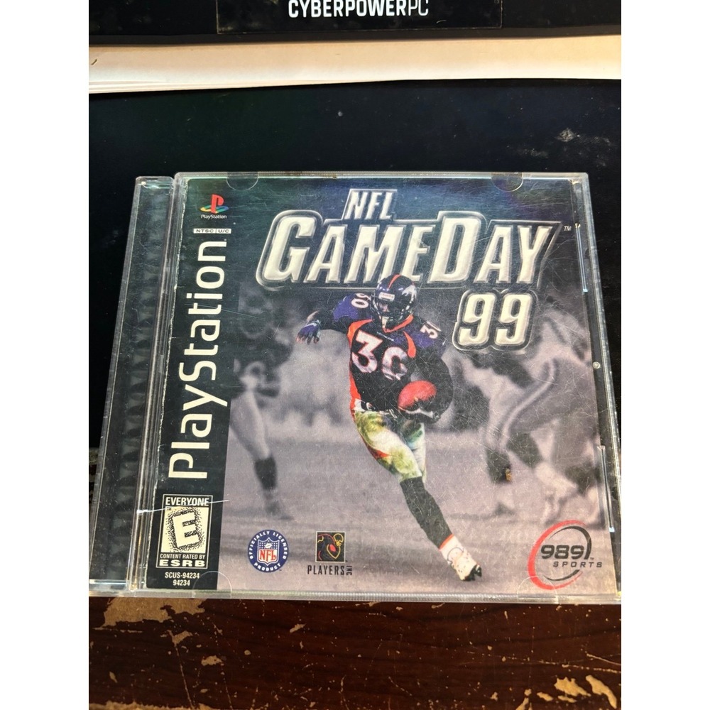NFL Gameday 99 Sony PlayStation 1 Ps1 Psx Football 989 Sports Davis — complete